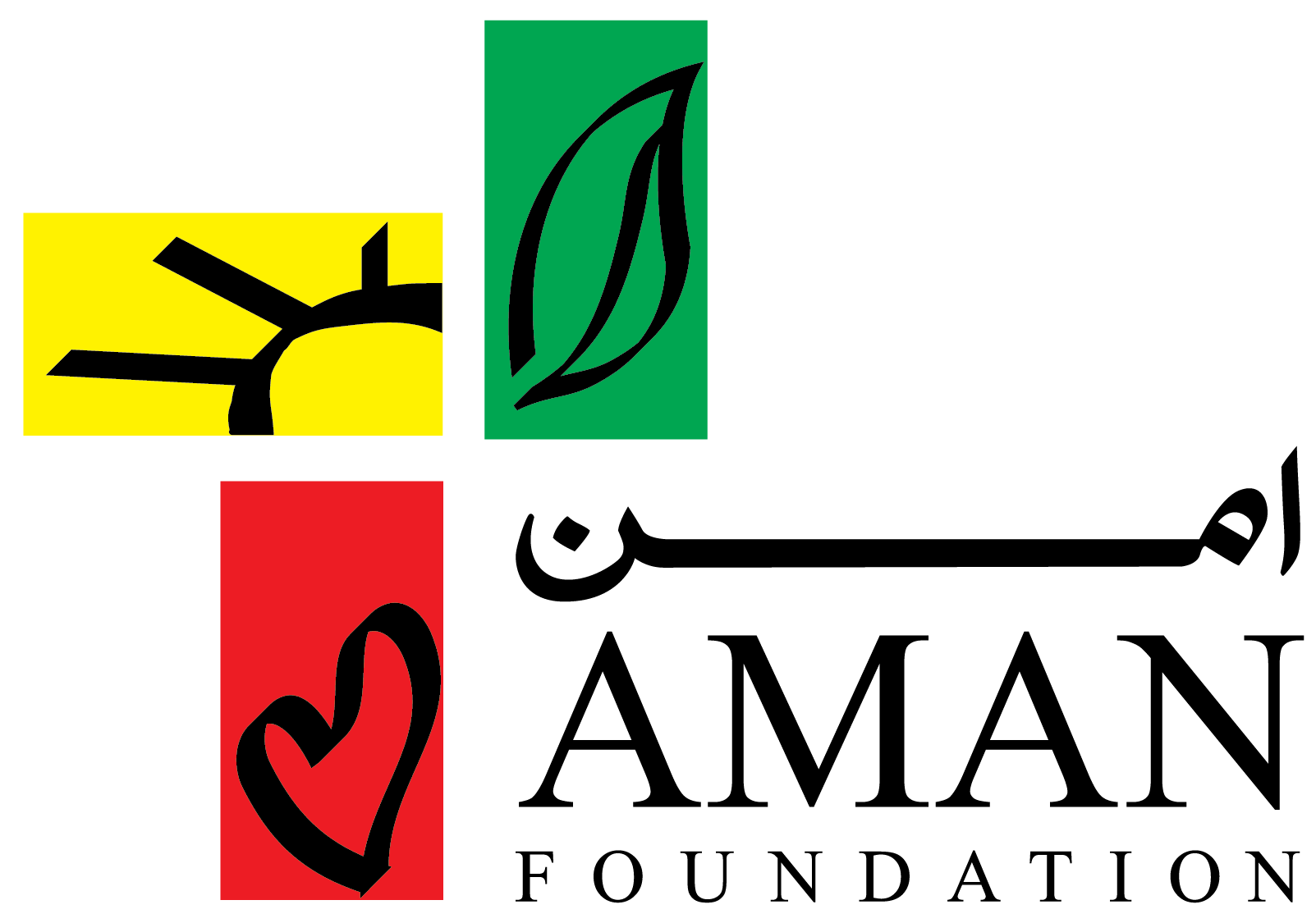 Aman Foundation logo